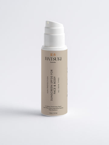 Mineral Sunscreen SPF30 for Face & Body, no tint